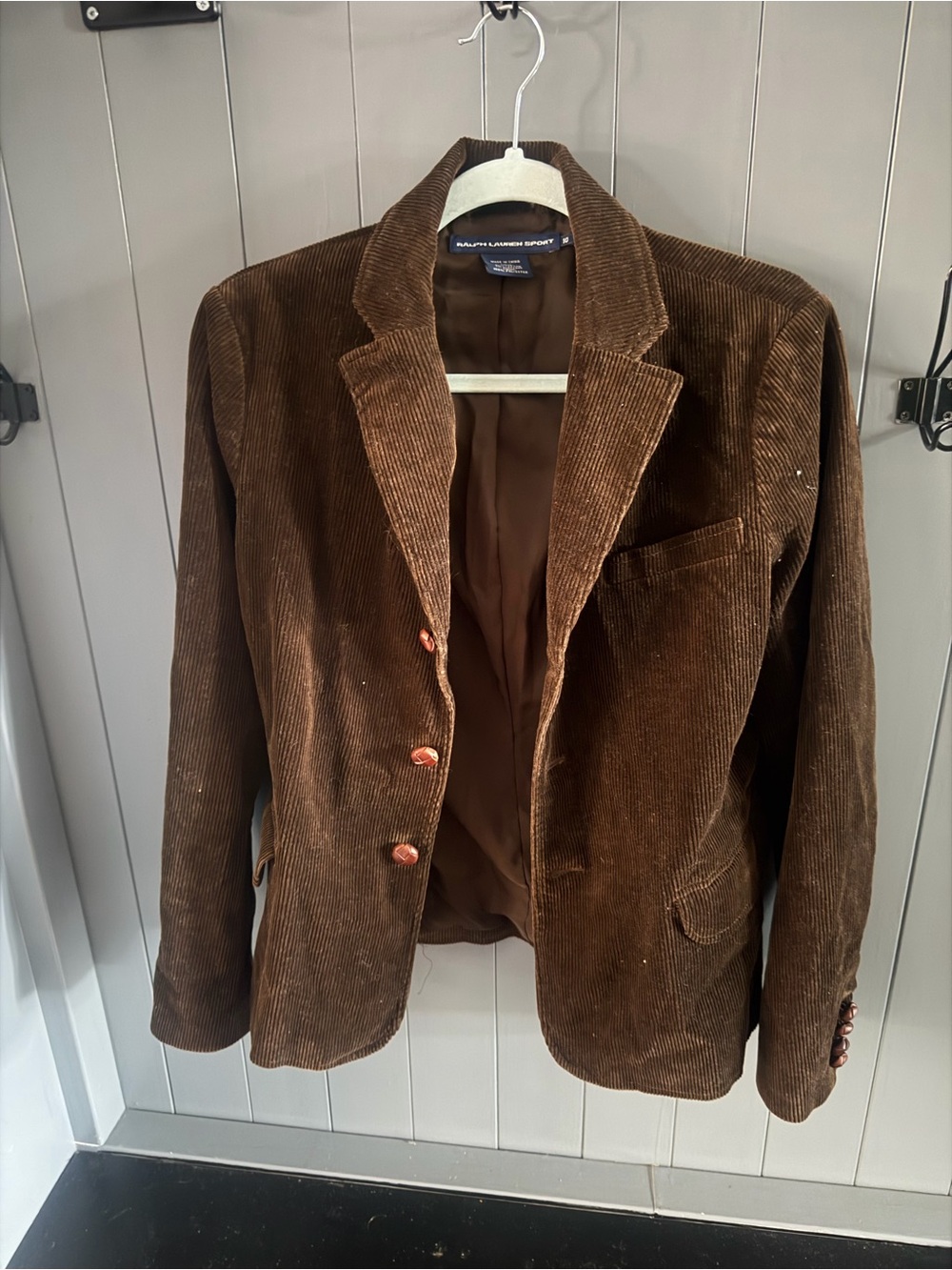 Ralph Lauren Brown Corduroy Sport Coat